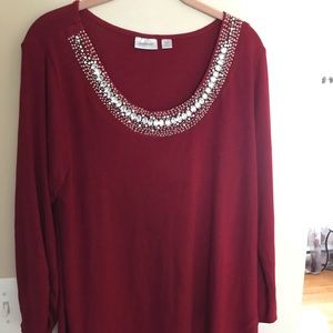 Avenue Embellished Top